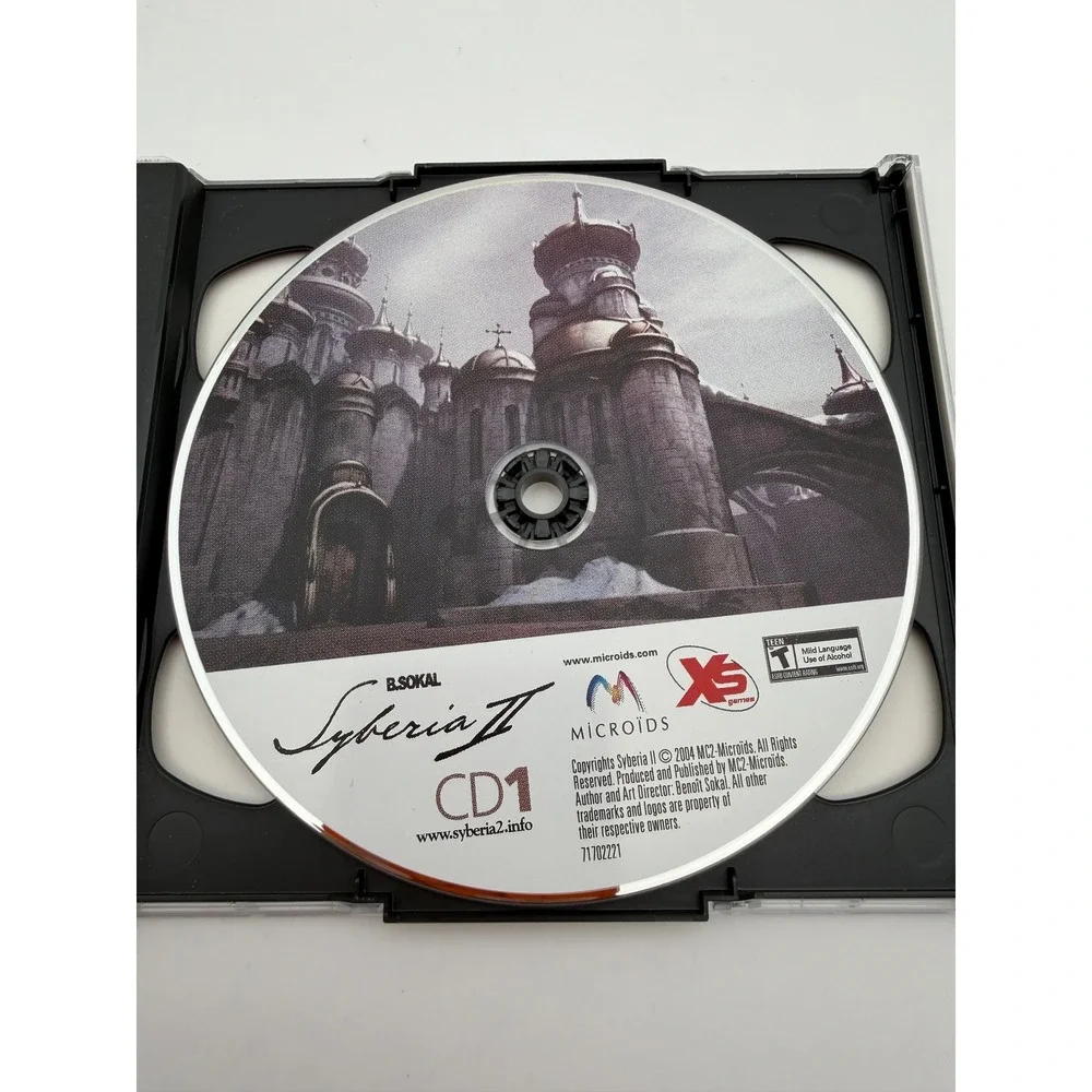 Syberia II PC CD-ROM Game Benoit Sokal Kate Walker Adventure Microïds V126